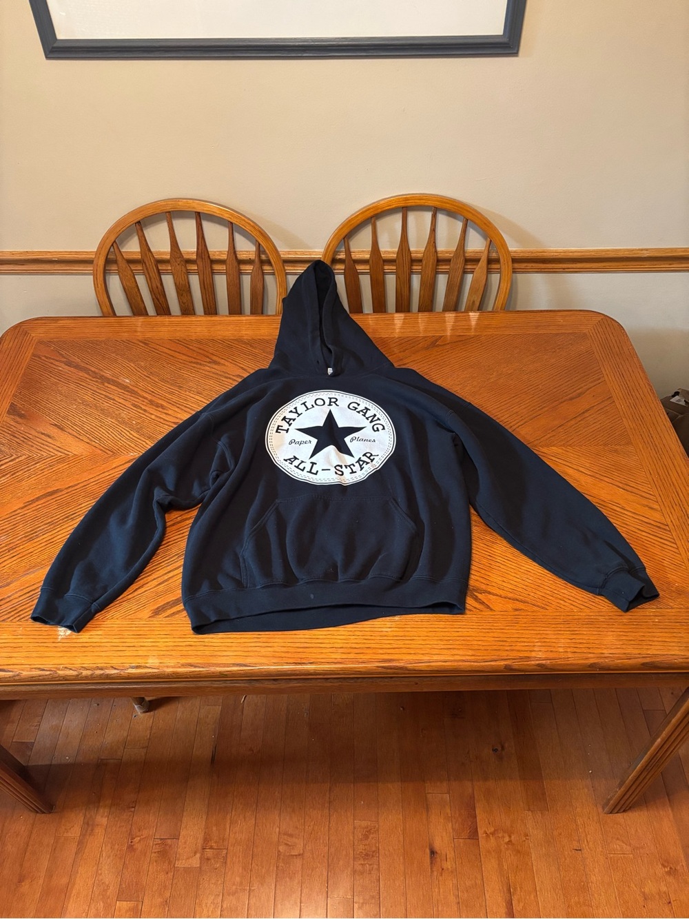 Wiz Khalifa Taylor Gang Hoodie Mens Black All Star